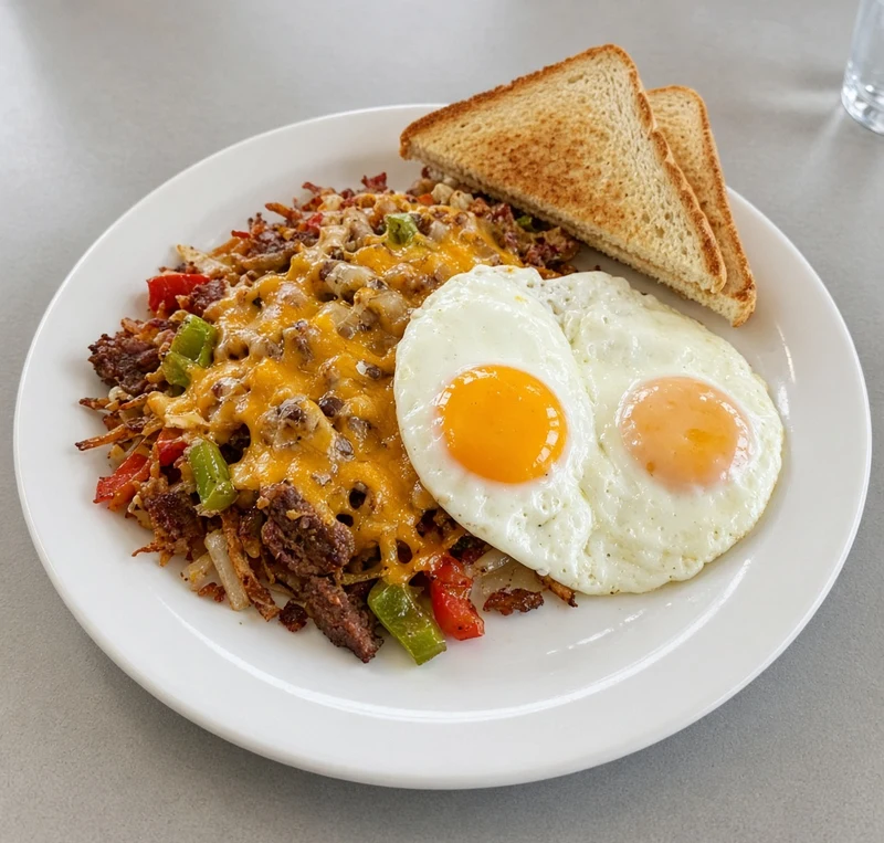 Dish served at Terry's Comfort Food With Attitude, Penticton, BC