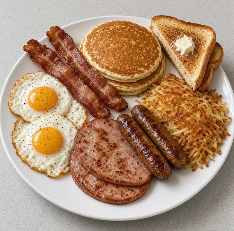 The Big Easy at Terry's Comfort Food breakfast restaurant in Penticton, BC
